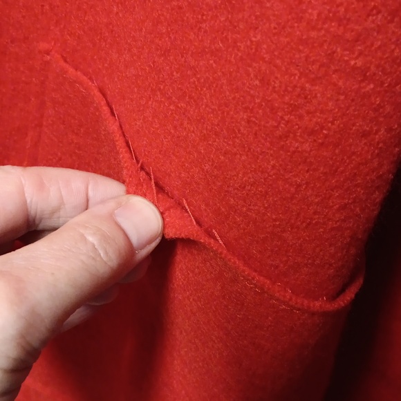 NWOT Eileen Fisher shawl collar wool jacket, size large - Picture 5 of 9